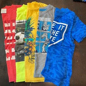 Set of 5 - Boy’s Tees